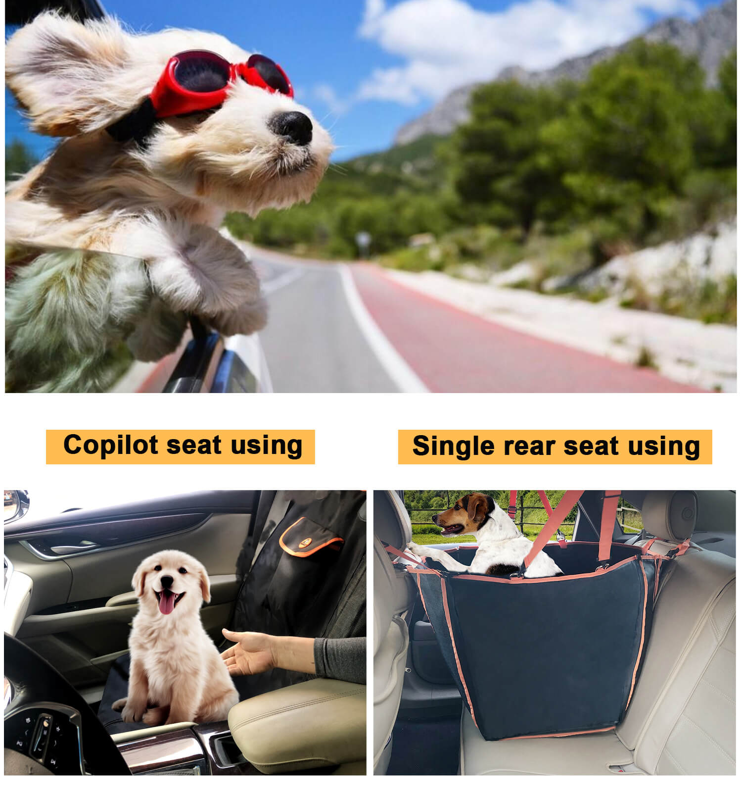 Großhandel Haustiere liefert Hund Autositz Abdeckung 5