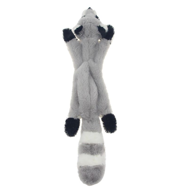 Plush Dog Toy Squeaky Animal with 2 Squeakers Soft Lightweight 6