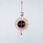 Wooden Parrot Mirror Toy Hanging Cage Accessory 2