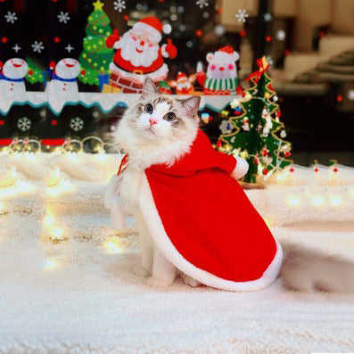 Austrian Cashmere Cat Cloak Christmas Costume for Cats