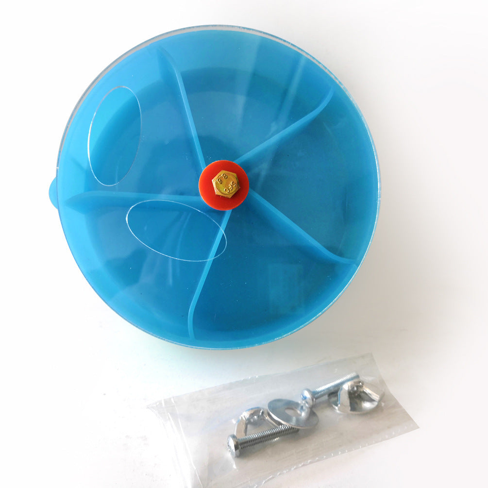 Plastic Parrot Feeder Compartment Food Box Cage Accessory 5