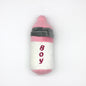 Bottle Plush Dog Toy Soft Chew Squeaky 14x6cm 2