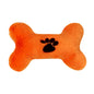 Plush Dog Toy Bone Shape Soft Pvvelvet Material 18x12cm 2