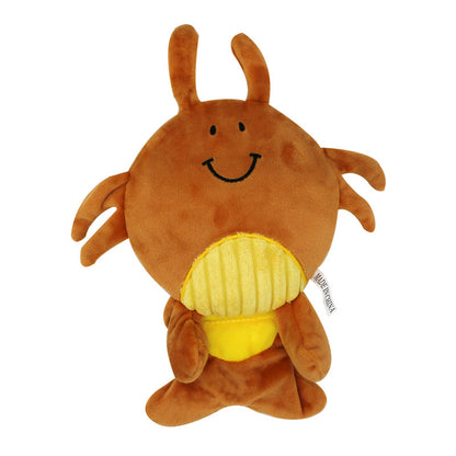 Plush Dog Toy Duck Rat Shrimp Soft Squeaky Interactive 4