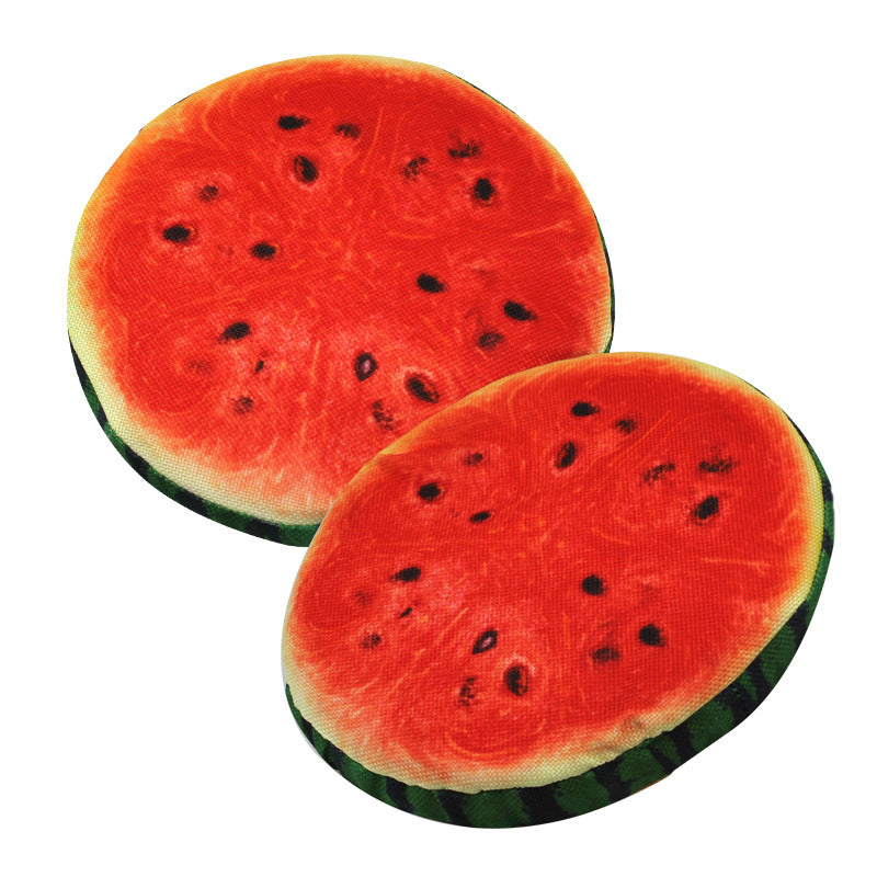 Super Soft Watermelon Dog Frisbee Fetch Toy 15x15cm