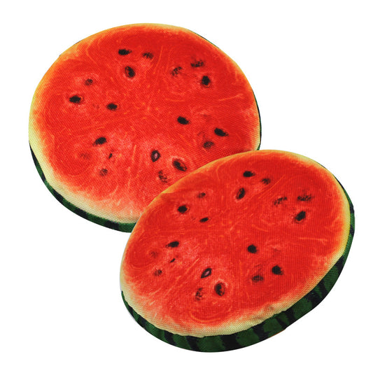 Super Soft Watermelon Dog Frisbee Fetch Toy 15x15cm