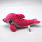 Dolphin Plush Dog Toy Soft Squeaky Interactive 3