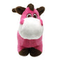 Donkey Plush Dog Toy Super Soft Squeaky 14x12CM 2