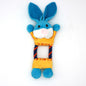 Plush Dog Toy Monkey Rabbit Duck Soft Squeaky 6