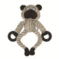 Monkey Plush Dog Toy Soft Interactive Chew Toy 4