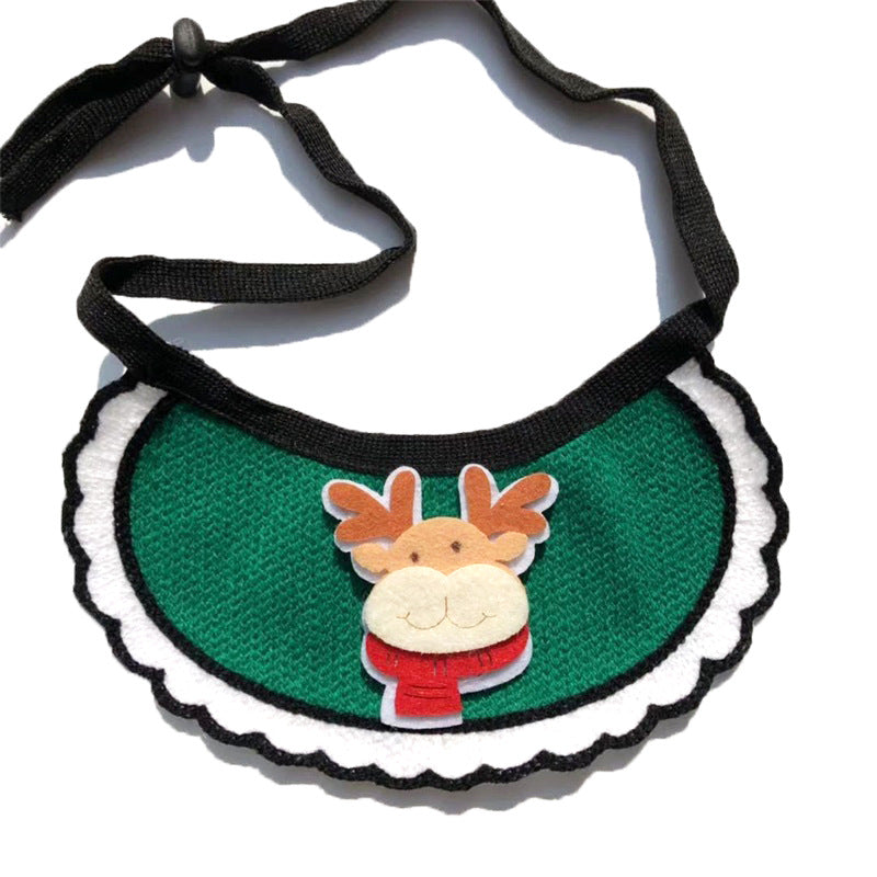 Wool Dog Bandana Christmas Cute Festive Pet Scarf 16