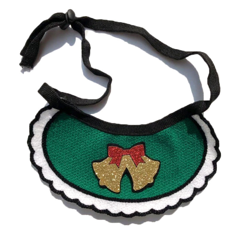 Wool Dog Bandana Christmas Cute Festive Pet Scarf 8