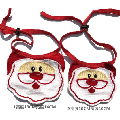 Wool Dog Bandana Christmas Cute Festive Pet Scarf 4