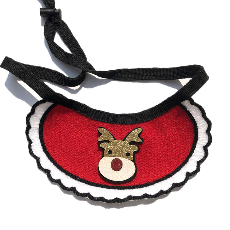 Wool Dog Bandana Christmas Cute Festive Pet Scarf 15