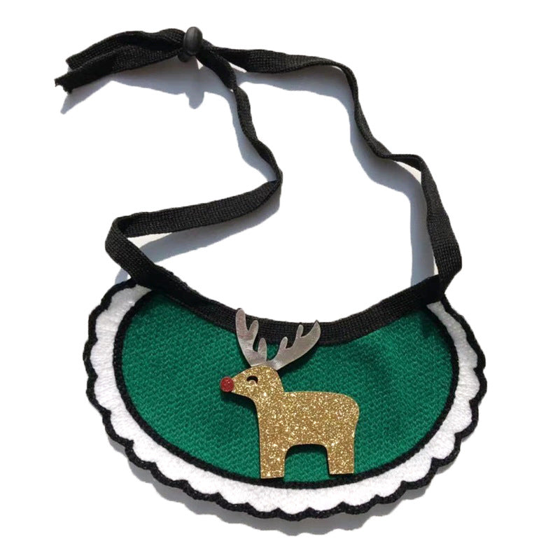 Wool Dog Bandana Christmas Cute Festive Pet Scarf 12
