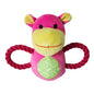 Double Cotton String Handle Plush Dog Toy Soft Durable