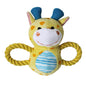 Double Cotton String Handle Plush Dog Toy Soft Durable 2