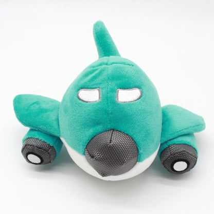 Aircraft Plush Dog Toy Soft Super Lightweight 20x20x10cm 2