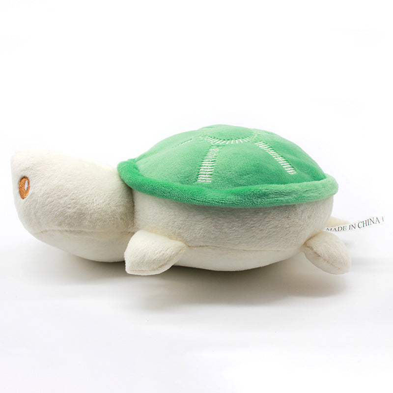Plush Turtle Dog Toy Soft Interactive Stuffed Animal 3