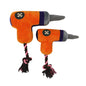 Electric Drill Plush Dog Toy with Rope Chew Feature 30x25cm 3