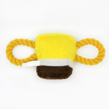 SpongeBob Plush Dog Rope Toy Soft Interactive Chew 3