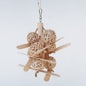 Wooden Parrot Chew Toy Vine Ball String Hanging Cage Accessory