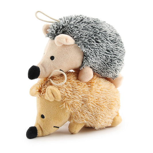 Hedgehog Plush Dog Toy Squeaky Sound Toy