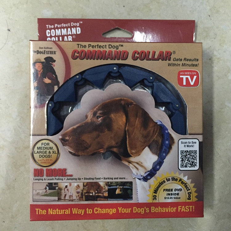 Adjustable ABS Dog Training Collar with Traction Rope 4