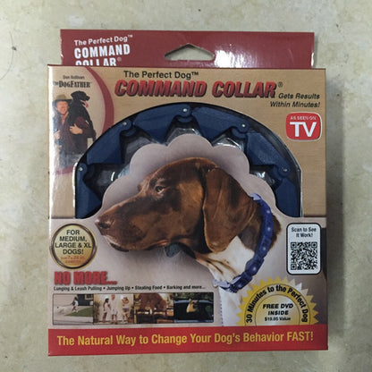 Adjustable ABS Dog Training Collar with Traction Rope 4