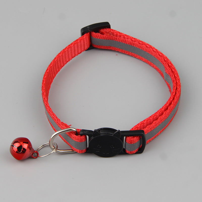 Wholesale Reflective Cat Collar Cat Head With Bell