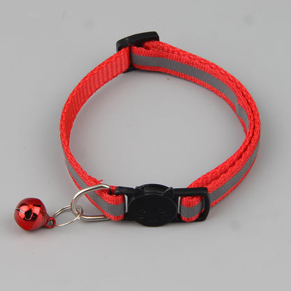 Wholesale Reflective Cat Collar Cat Head With Bell