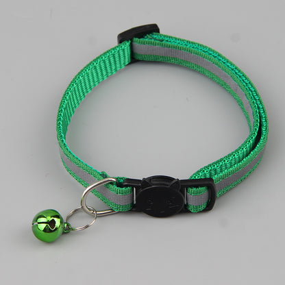 Wholesale Reflective Cat Collar Cat Head With Bell