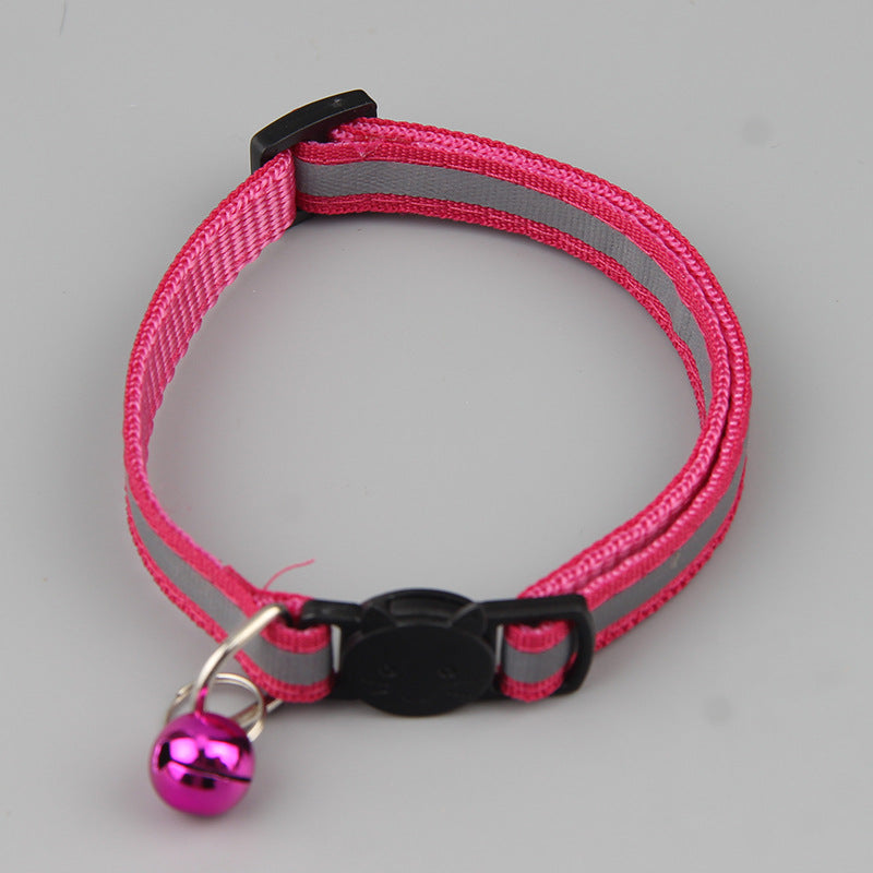 Wholesale Reflective Cat Collar Cat Head With Bell