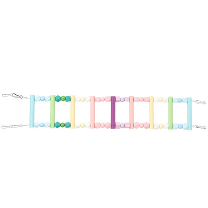 Wooden Parrot Swing Ladder Cage Toy for Parrots 8