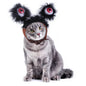 Light Up Plush Cat Hat Halloween Eye Design for Cats S M 3