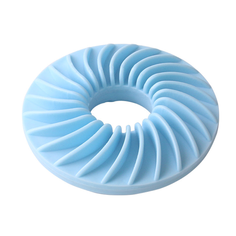 Food Dispensing Dog Frisbee Fetch Toy Made of TPR 2
