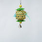 Wooden Rattan Parrot Chew Toy Hanging Natural Bird Enrichment