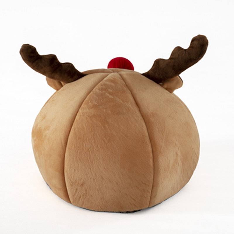 Cloth Cat Carrier Christmas Reindeer Pet Kennel S M 4