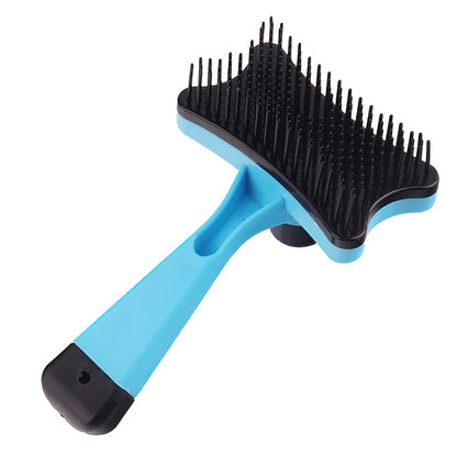 Plastic Dog Grooming Brush Hair Removal Comb 12.5 x 7.5cm 5