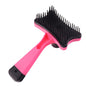 Plastic Dog Grooming Brush Hair Removal Comb 12.5 x 7.5cm 6