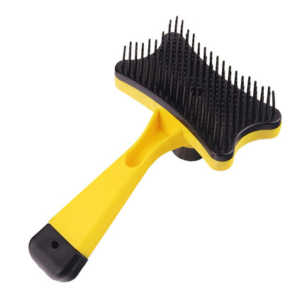 Plastic Dog Grooming Brush Hair Removal Comb 12.5 x 7.5cm 4