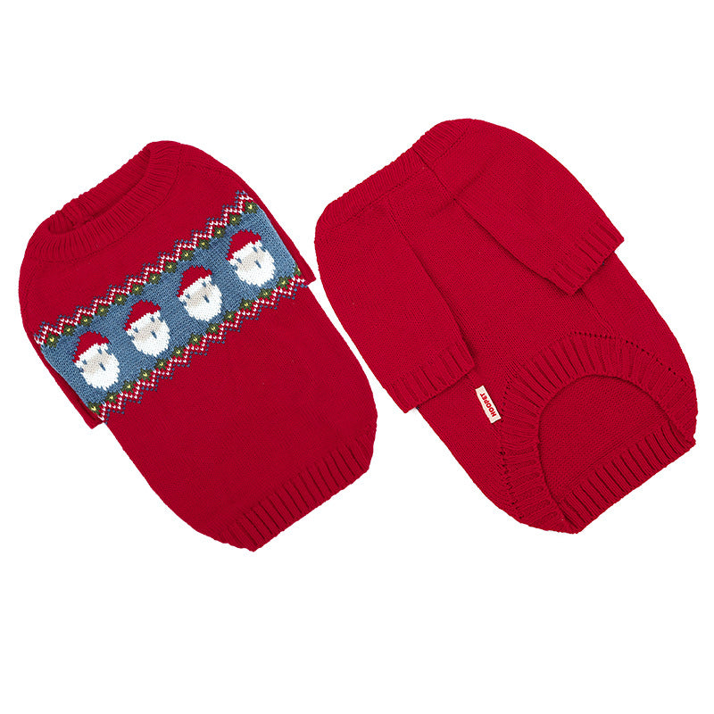 Acrylic Christmas Cat Sweater Festive Holiday Knit for Cats 6