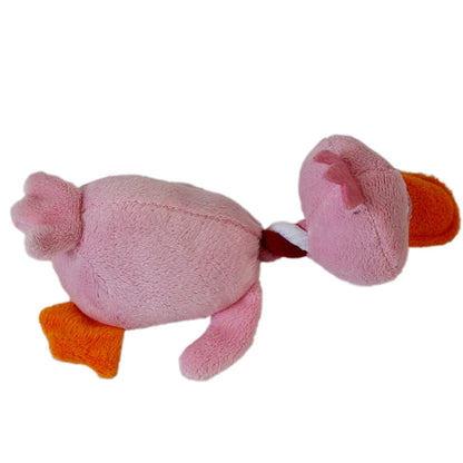 Plush Duck Squeaky Dog Toy Soft Interactive 19 x 11.5 CM 6