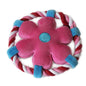 Plush Dog Fetch Toy Flying Disc Soft Interactive 14x14cm 6