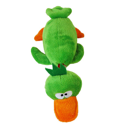 Plush Duck Squeaky Dog Toy Soft Interactive 19 x 11.5 CM 7