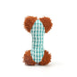 Cartoon Bone Plush Dog Squeaky Toy 20x11cm 6