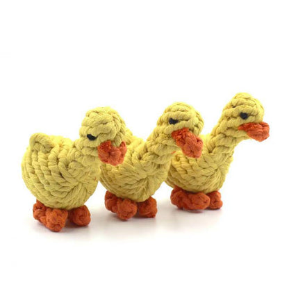 Cotton Dog Rope Toy Durable Knot Chew Toy for Dogs 5