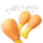 Simulation Chicken Leg Squeaky Dog Toy Vinyl 13.7x5cm