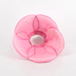 Polyester Dog Cone Soft Flower Shape Adjustable Neck S to XL 10