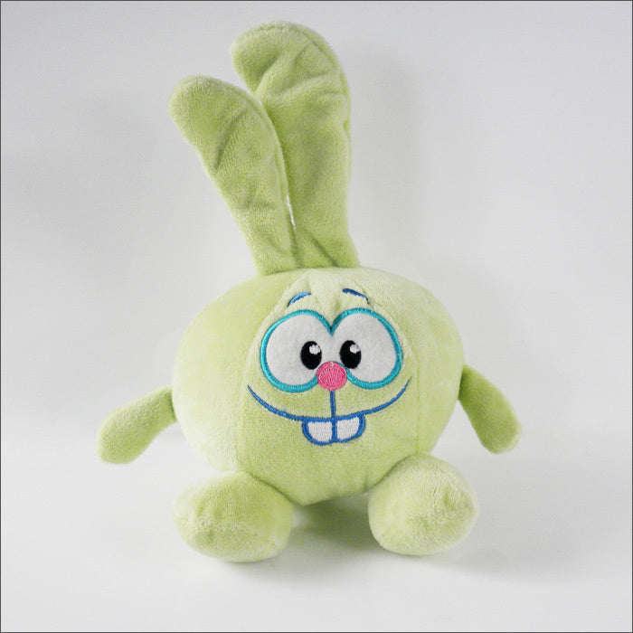 Squeaky Plush Rabbit Dog Toy Soft Durable 22x14cm 4